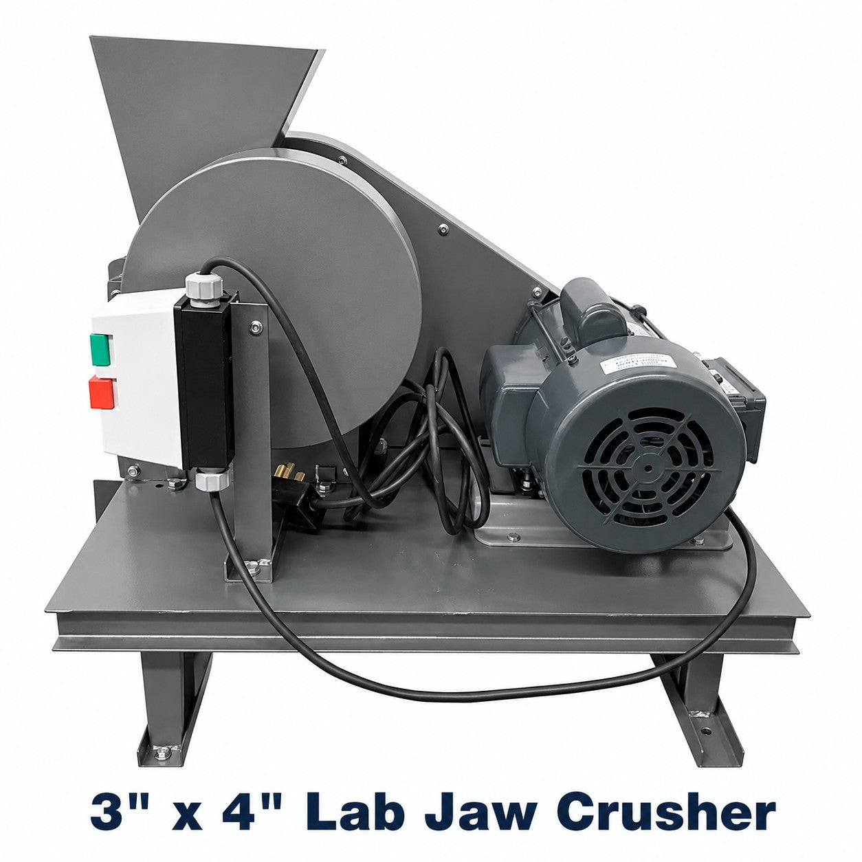 3" x 4" Laboratory Jaw Crusher - 220V, Single-Phase, 50/60Hz