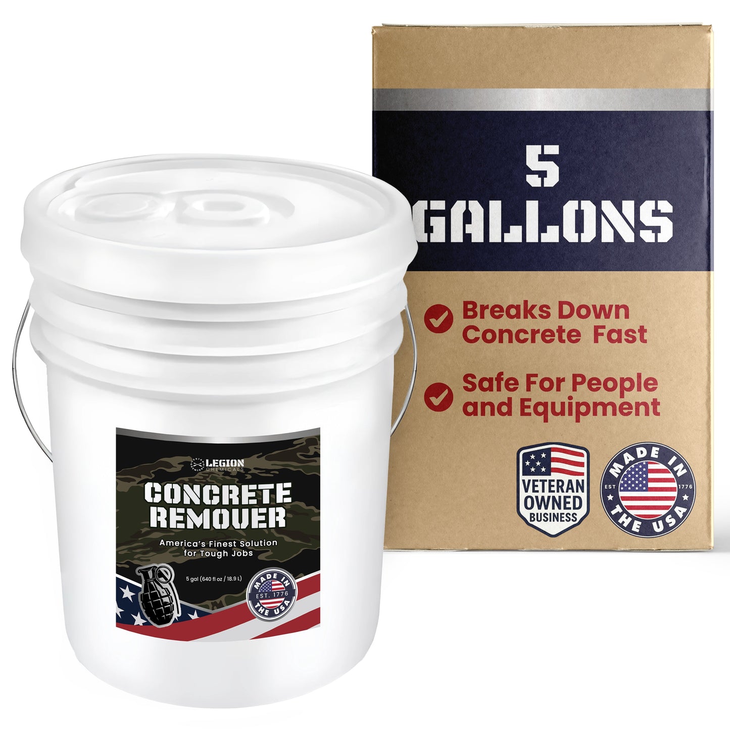 Legion Chemical Concrete Remover