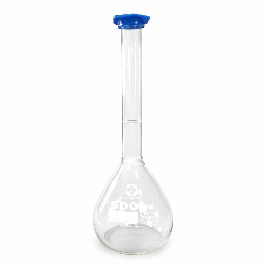 Volumetric Flask with Snap Cap Available in 100mL. 250mL, 500mL & 1000mL