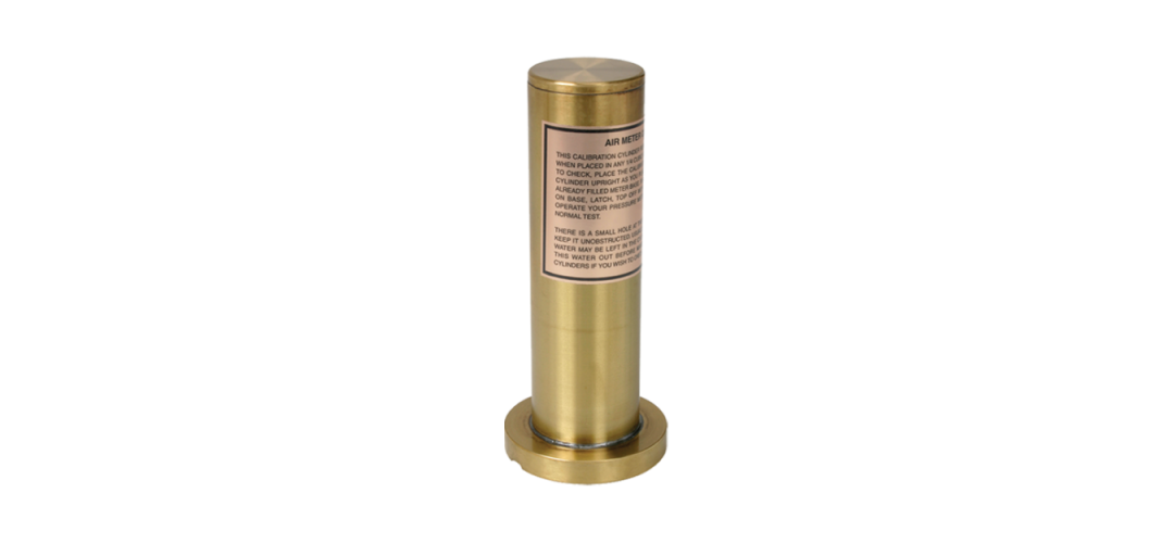 Brass Concrete Air Meter Calibrator