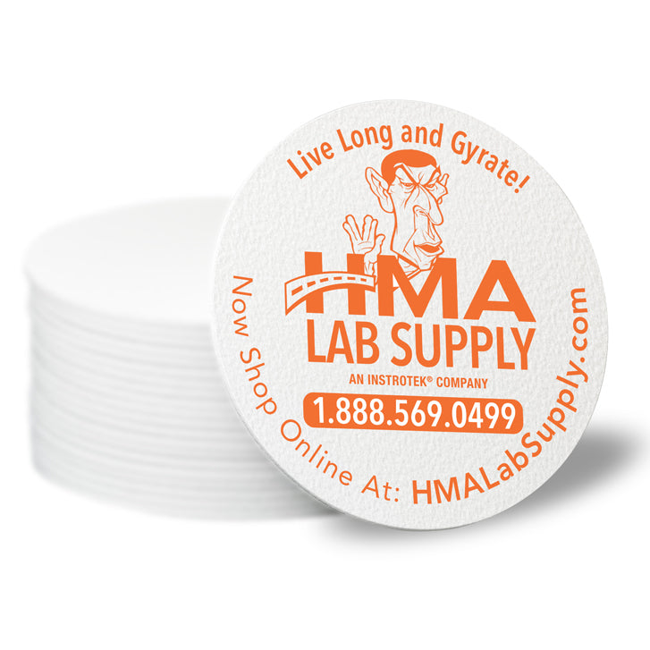 4" HMA Gyratory Specimen Paper Disc - Single or Value Pack
