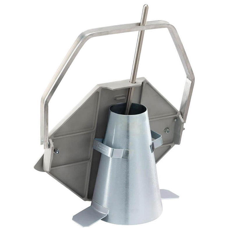 Slump Cone Kit with Cone, Base, & Rod