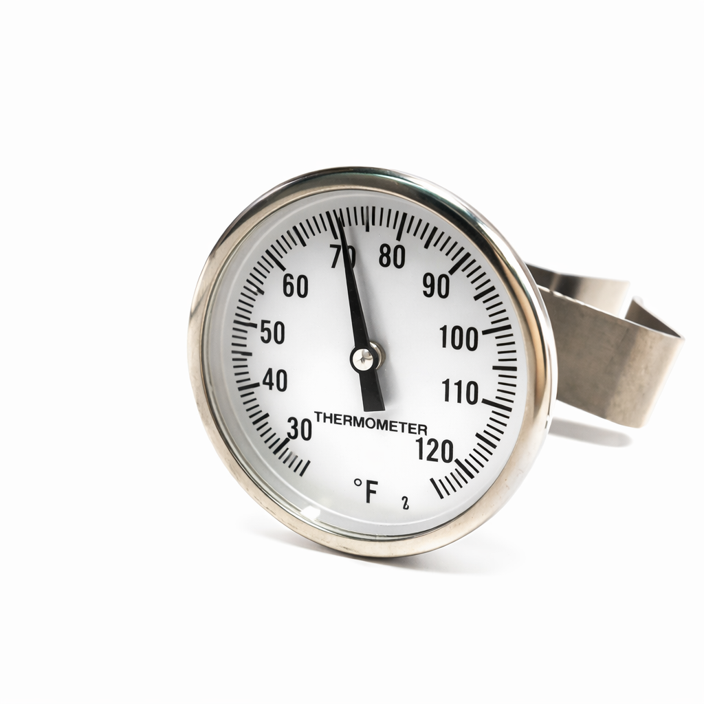 Concrete Dial Thermometer, 25° - 125°F - Available in 5" or 8" Stem Lengths