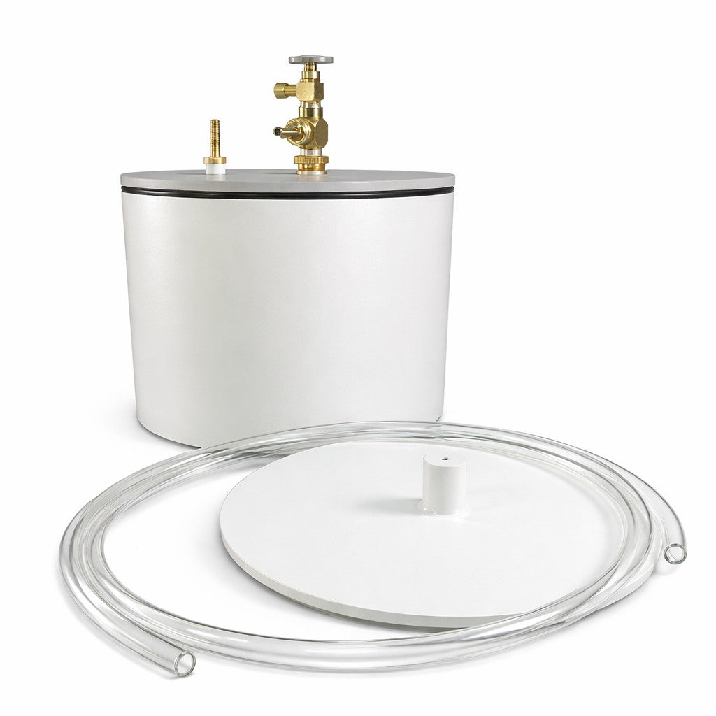 Pycnometer with Acrylic Lid and Metal Calibration Lid