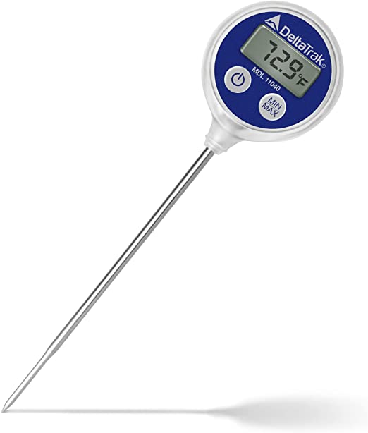 DeltaTrak 11040 FlashCheck Lollipop Min/Max Auto-Cal Thermometer