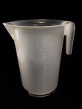 Plastic Pitcher, Graduated - Available in 250, 1000, 2000, 3000 & 5000mL Capacity