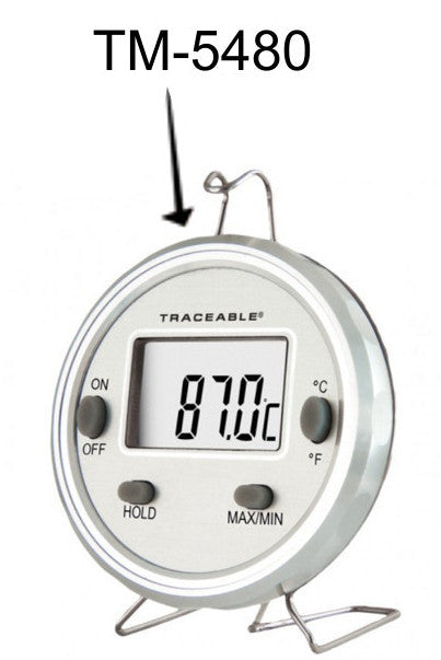 Digital Max | Min Thermometer, -58° to 302°F with NIST Traceable Certificate