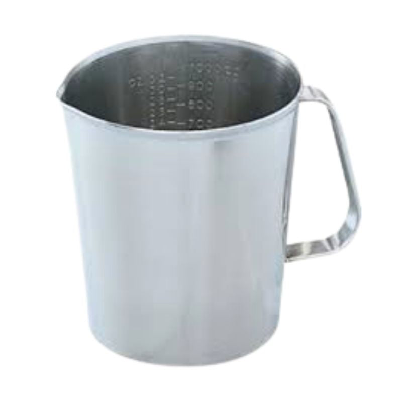 1-Quart (1000mL) Stainless Steel Graduated Measure