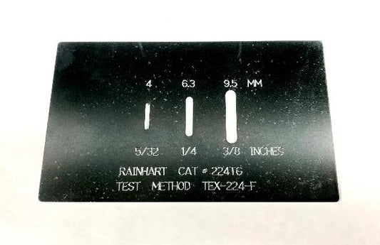 Thickness (Flakyness) Gauge for Tex-224-F