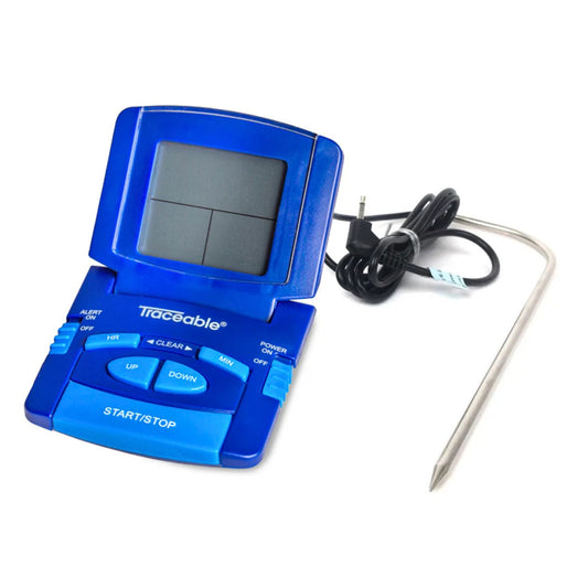 32° - 392°F External Digital Timer/Thermometer w/ Probe