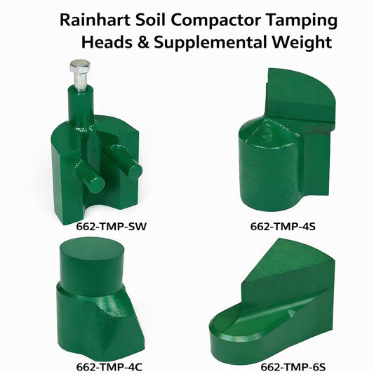 Tamping Heads - for Rainhart Soil Compactor