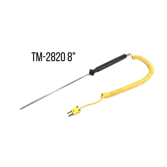 8" Type K Thermocouple with Handle
