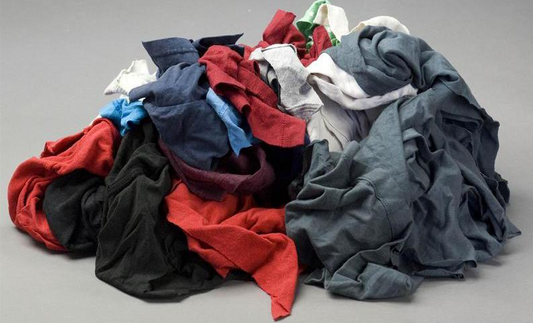 Box of T-Shirt Rags - 5, 10, 25 or 50lb. Box