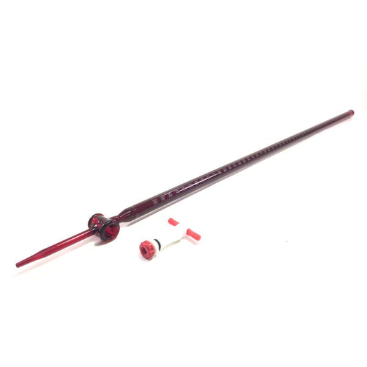 Amber Burette, 50mL x 0.1