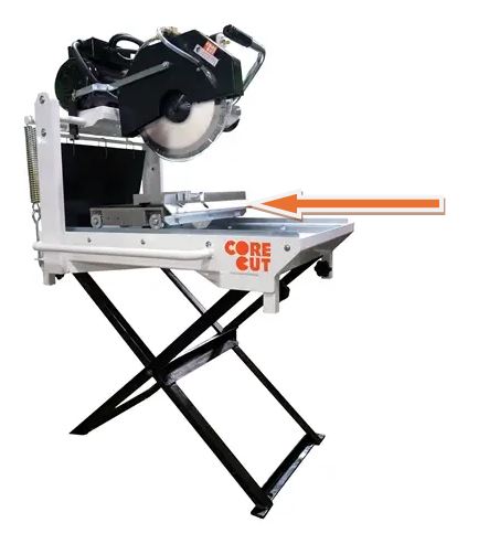 HMA's Core Saw Conveyor Cart - Cart ONLY