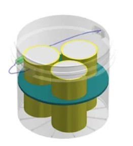 Bucket insert for Concrete Cylinder Transport