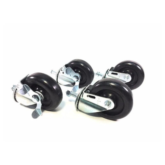Casters for Density Weighing Table, Set of 4 (2-Locking)