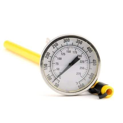 8" Dial Stem Thermometer, 50-550°F / -20 to 280°C