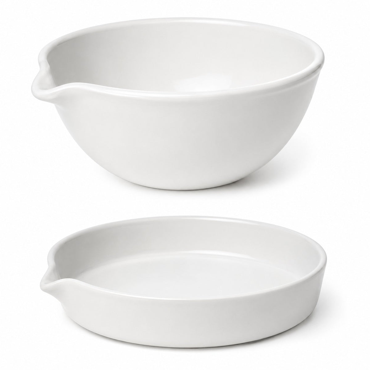 CoorsTek Porcelain Evaporating Dish - Choose Size
