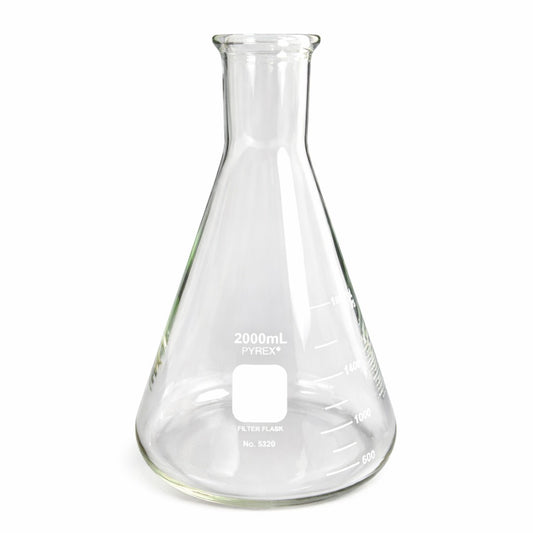 Heavy-Wall Vacuum Filter Flasks - 2000ml or 4000ml