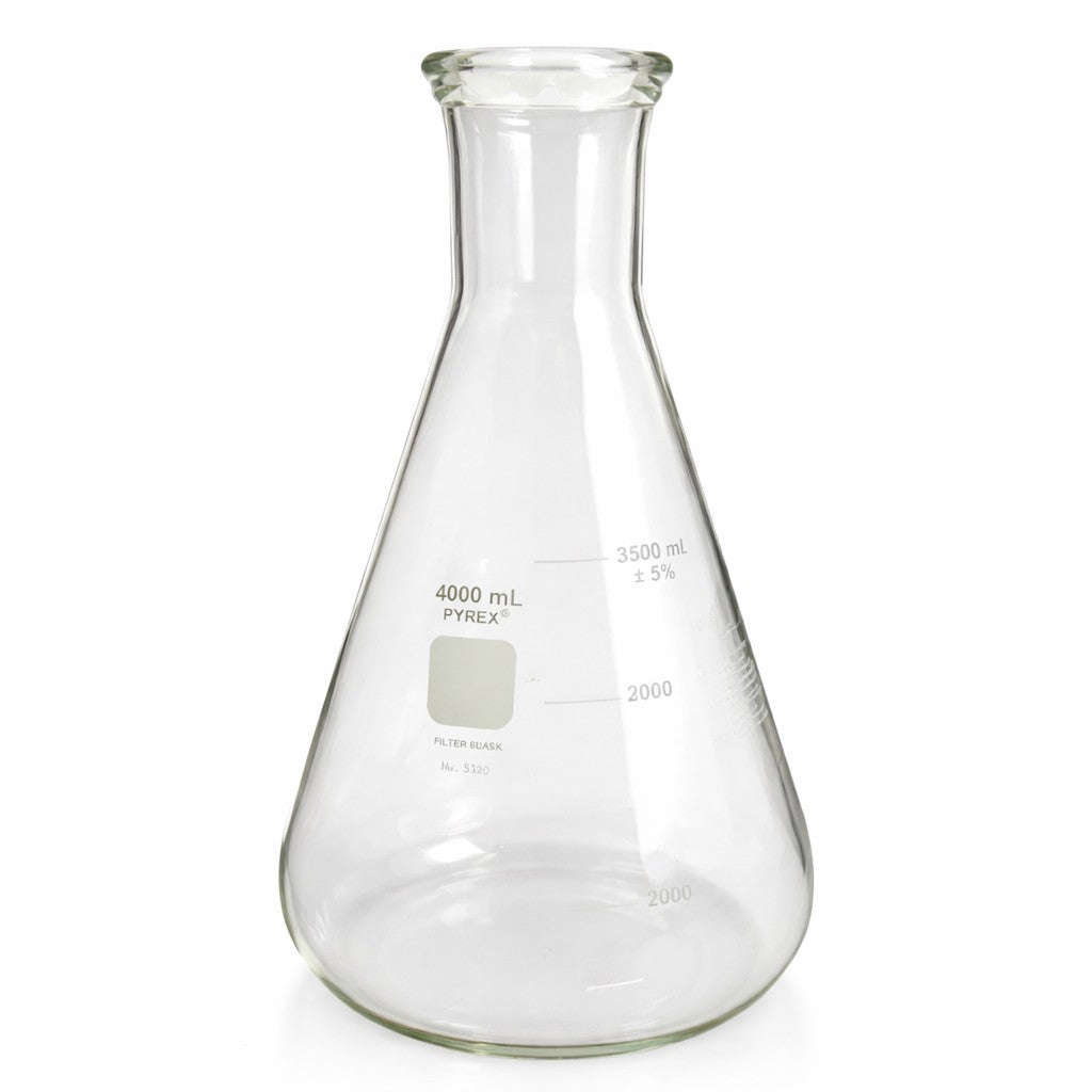 Heavy-Wall Vacuum Filter Flasks - 2000ml or 4000ml