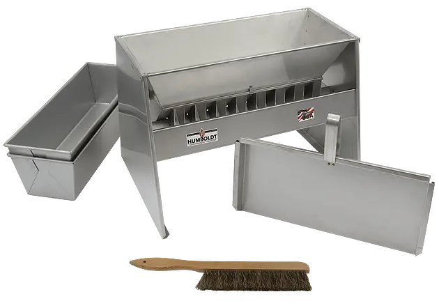 Riffle-Type Sample Splitters for Material from 0.66" to 1.67"
