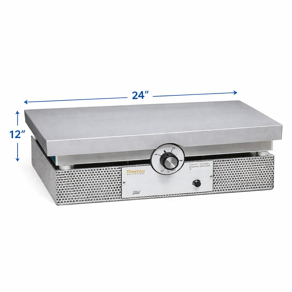 Hot Plate, 12" x 24" Aluminum 115-Volt