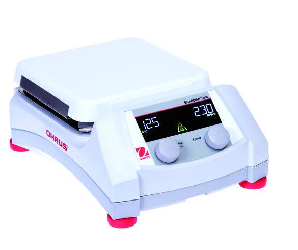 Ohaus Guardian 5000 Hotplate/Stirrer - 120V - Choose 7" or 10" Top Plate