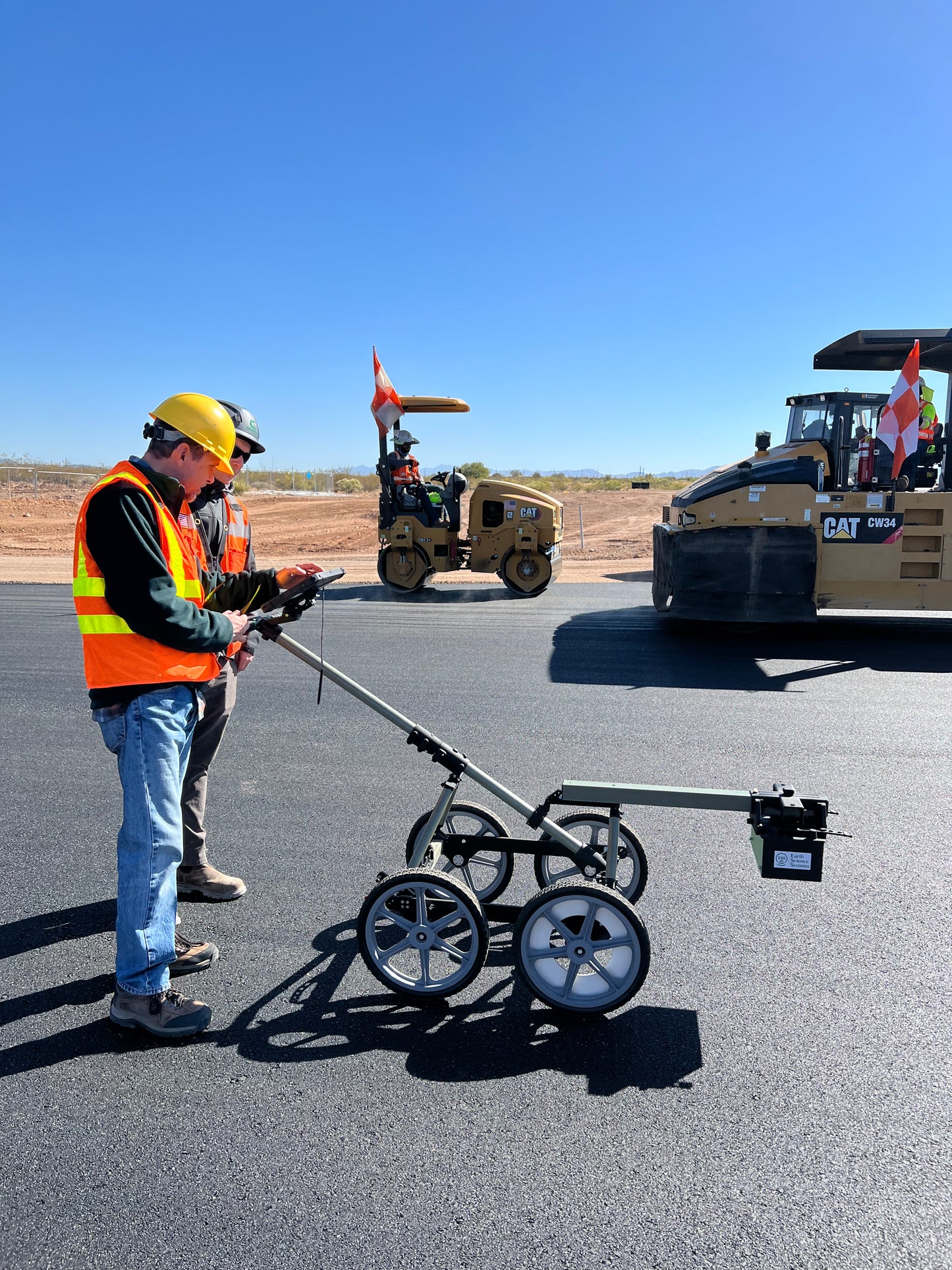Asphalt Pavement Scanner - Continuous Density Measurement System