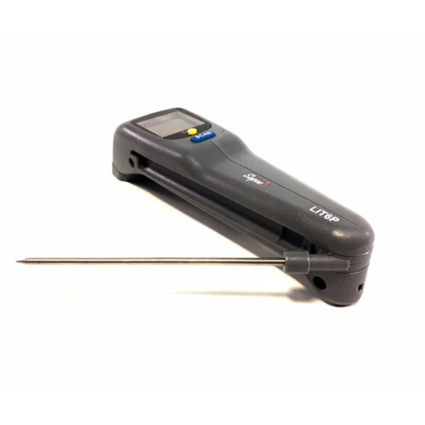 Infrared Thermometer with Folding Probe & Holster Case