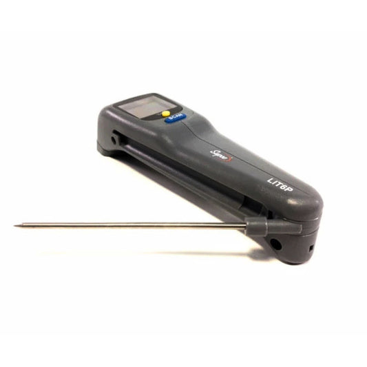 Infrared Thermometer with Folding Probe & Holster Case