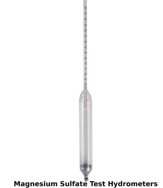 Hydrometers for Magnesium Sulfate Soundness