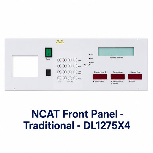 NCAT Furnace Front Control Panel