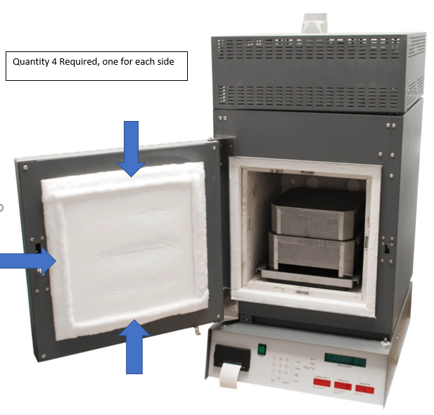NCAT Furnace Door Blanket Insulation