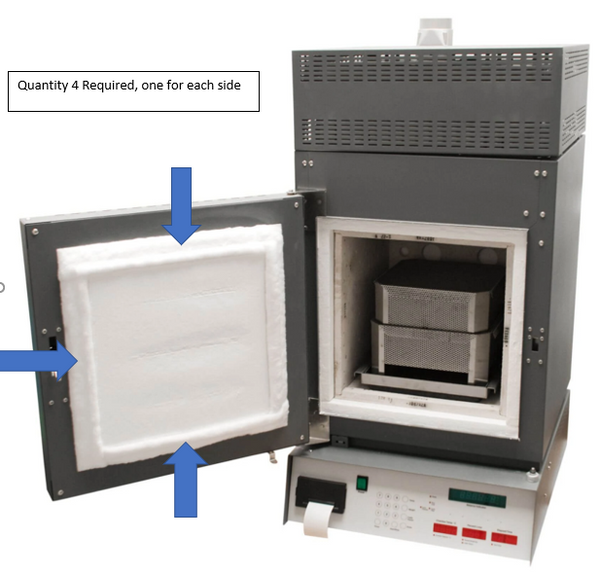 NCAT Furnace Door Blanket Insulation | HMA Lab Supply