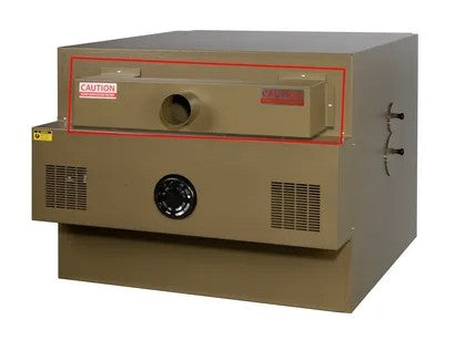 Exhaust Chamber Adapter - Quincy Lab Oven