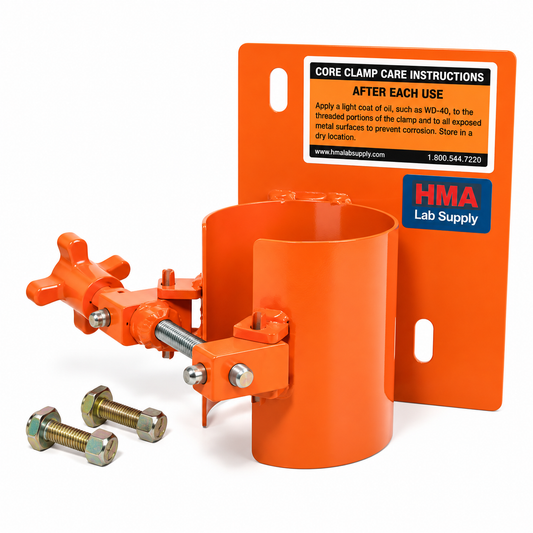 HMA's 4" or 6" Core-Clamp