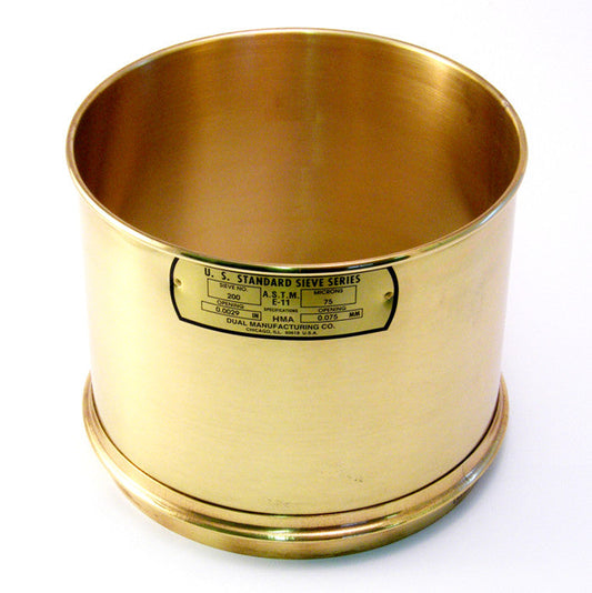 #200 Wet Wash Sieves - 4", 6" & 8" Diameter
