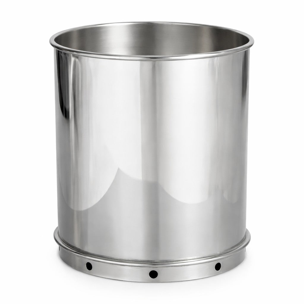 12" x 8" Wet Wash Sieve, #200 All Stainless w/ Backup Cloth