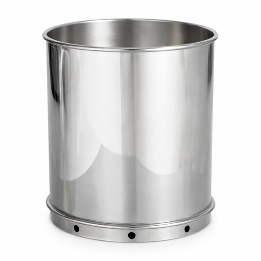 12" x 8" Wet Wash Sieve, #200 All Stainless w/ Backup Cloth