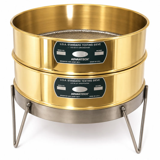 8" or 12" Stainless Steel Wet Washing Sieve Stand