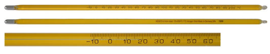 12" Thermometer, 20 to 400°F x 2° - choose Mercury or Non-Mercury