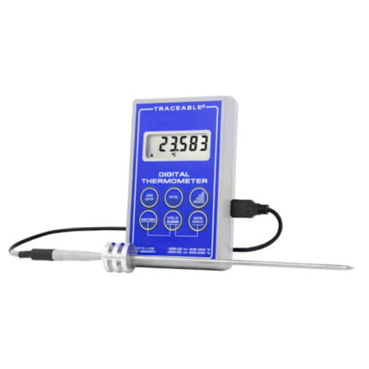 Traceable® Platinum Ultra-Accurate Digital Thermometer with Stainless Steel Probe