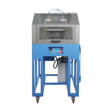 Automatic Concrete Cylinder End Grinder w/ Cabinet