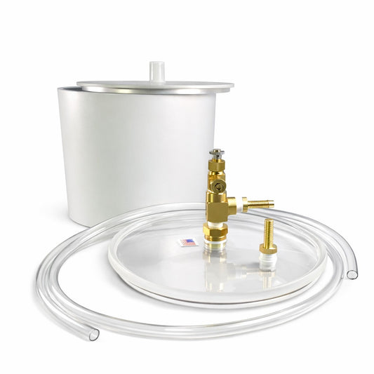 Pycnometer with Acrylic Lid and Metal Calibration Lid