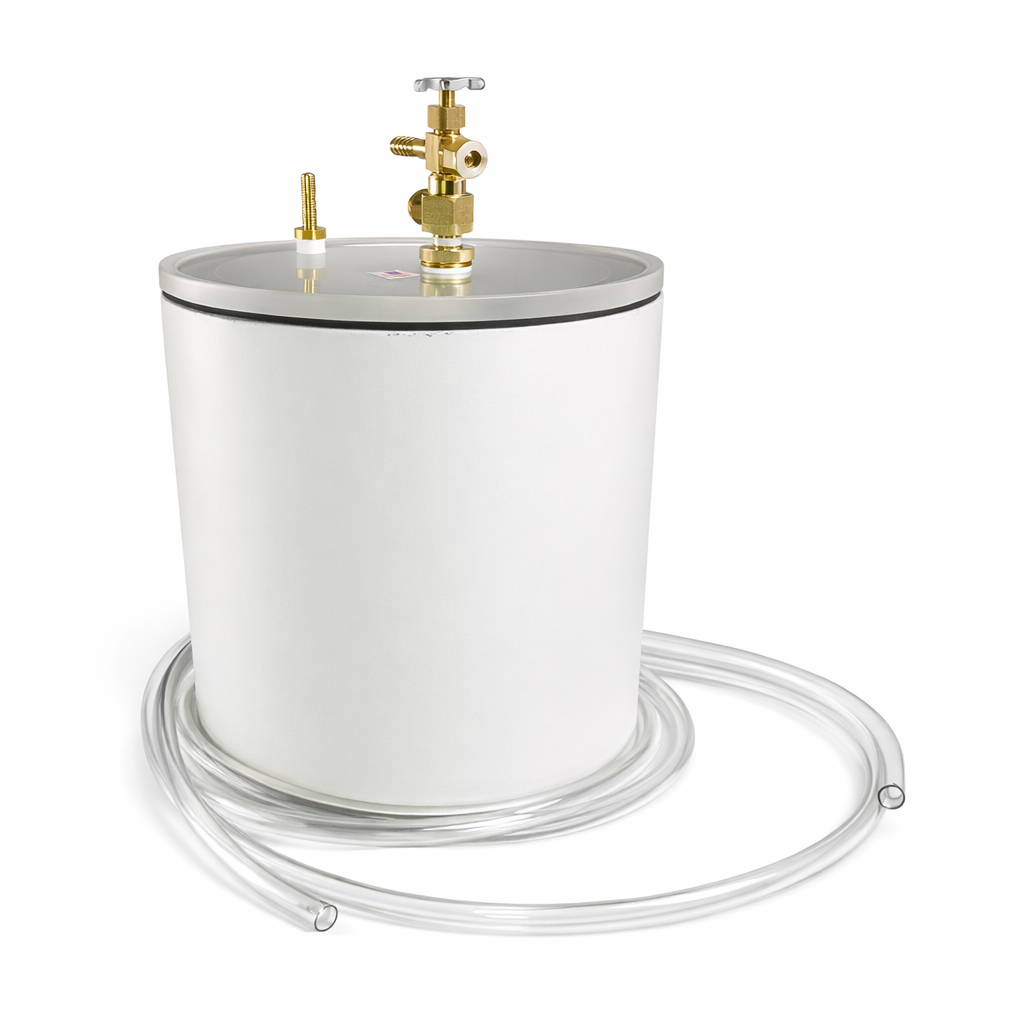 Vacuum Pycnometers w/ Acrylic Lid,  6" or 10" Deep