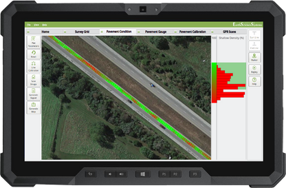 Asphalt Pavement Scanner - Continuous Density Measurement System