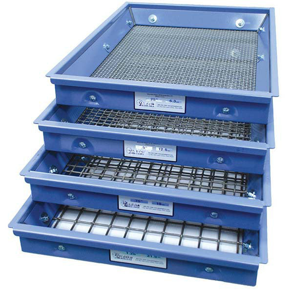 Testing Tray ASTM Testing Screen & Test-Master® Trays – HMA Lab Supply