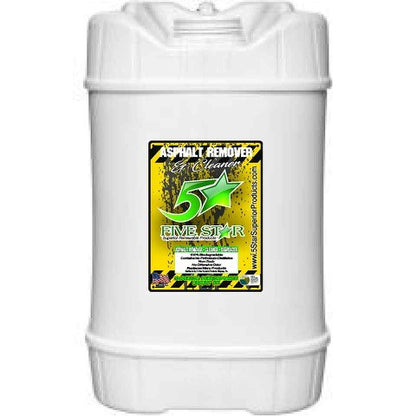 5-Star Asphalt Remover/Cleaner - Various Sizes