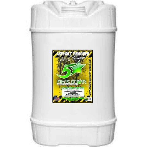5-Star Asphalt Remover/Cleaner - Various Sizes